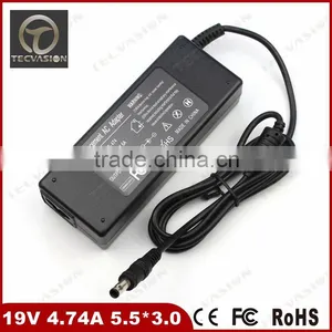 Top Quality for SAMSUNG NP700Z5C-S02US NP700Z5C-S02UB 19V 4.74A 90W 5.5*3.0 Notebook Laptop AC Adapter Charger Power Supply thumbnail-1