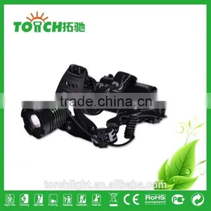 Zoomable Focus LED Headlamps Aluminum Alloy Rotate Headlights Tactical Searching Lamp Bicycle Hiking Lights LED Headlight thumbnail-1
