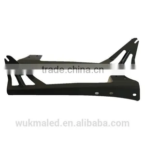 For Jeep Wrangler TJ JK Upper Windshield 50" LED Light Bar Mounting Brackets thumbnail-3