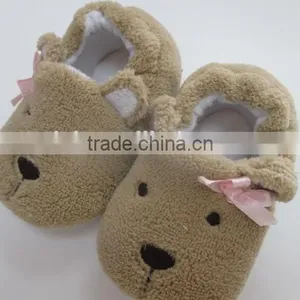 Baby Bootie Animal Shape With Little Bow Warm Winter Baby Shoes Baby Boot thumbnail-1