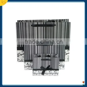 Purple Luxurious Ivory Board Shopping Paper Bag thumbnail-6