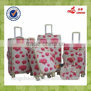 Colorful Flower Luggage 6 Models Luggage Sets thumbnail-3