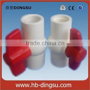 OEM/Cheap Full Size Plastic PVC Ball Valve thumbnail-2