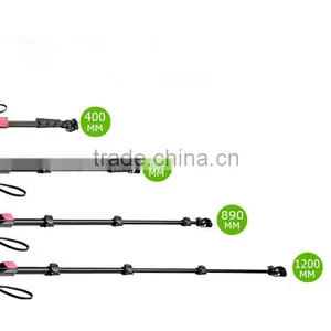 With Bluetooth Shutter Button Selfie Stick Protable Bluetooth Selfie Stick thumbnail-4