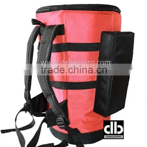 Djembe Bags Nylon Cordura Red-Black thumbnail-2