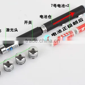 High Power 1MW 5MW 532nm Long Distance Green Laser Pointer Well In Market Cheap Laser Pen thumbnail-3
