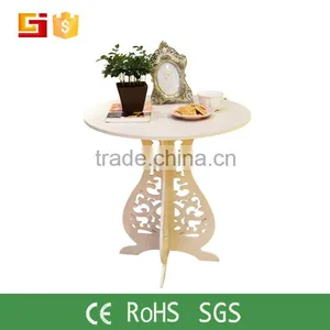 Home Design Furniture Wooden Round Cofee Table thumbnail-3