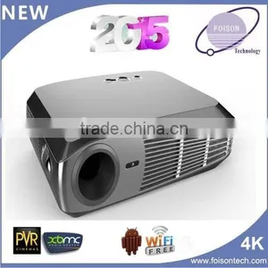 Foisonth LED Projector of 1080P Video Encoding for H.264 and VP8, MVC and VP8 Smart Projector thumbnail-1