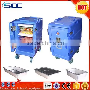 Food Warming Carts Inflight Meal Cabinet Electric Food Thermal Trolley thumbnail-4