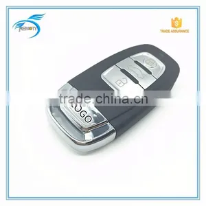 For Audi A4L Q5 Smart Car Key Case With 3 Button 8K0959754(C) 868Mhz With Emergency Key thumbnail-2