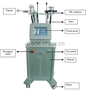 2015 Newest 40k Cavitation Rf Slimming Machine Slimming Machine For Home Use Ultrasonic Cavitation Machine Ultrasonic Cavitation Body Sculpting thumbnail-3