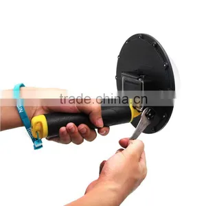 2016 Summer New Go Pro Accessories Telesin 6" Waterproof Plastic Version GoPros Dome Port for Hero3+/4 thumbnail-3