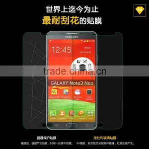 Hot Selling Crystal Clear Superhard H9 Anti-scratch Tempered Glass Screen Protector for Samsung Galaxy Note 3 thumbnail-2
