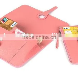 2016 Hot Sell Wallet Fashion Design With Coin Purse Multifunction Lady Thin Wallet thumbnail-6