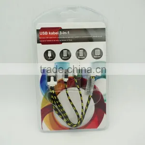 3 in 1 Usb Cable, for Iphone Charger Cable, for Iphone Charging Cable thumbnail-1