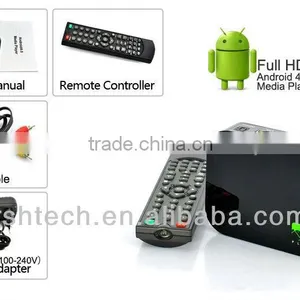 Google Android TV Box Cortex A8 HDMI HD 1080P Wifi Internet Smart TV Box Google TV Remote thumbnail-4