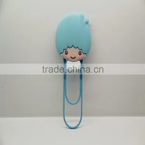 The Dongguan Factory Manufacture Custom Design Silicone Bookmark thumbnail-1