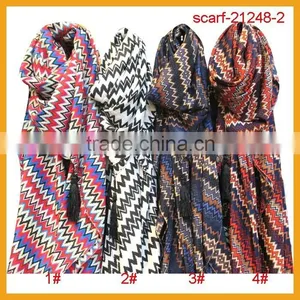2014 Wholesale Fashionable Square Chiffon Scarf thumbnail-4