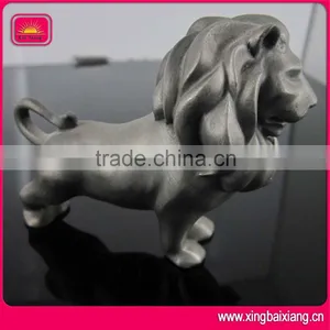 3D Metal Lion Figurines thumbnail-1
