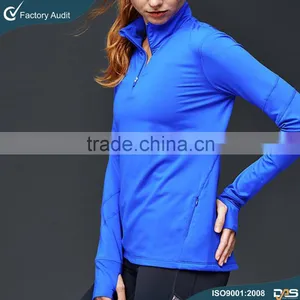 High Quality Cheap Women Yoga Jacket/ Running Jacket/Sports Jacket thumbnail-2