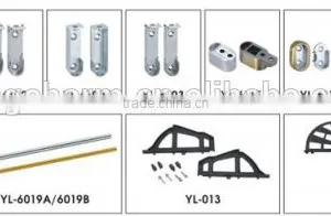 Wardrobe Metal Flange Tube Holder thumbnail-3
