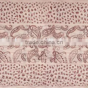 Leopard Paisley Design Hot Selling 100 Cotton Hijab thumbnail-3