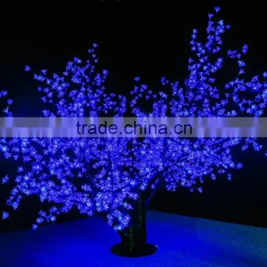 Top Sell High Quality Outdoor Decorative Led Spiral Tree Lighted Blossom Garden Flower thumbnail-6