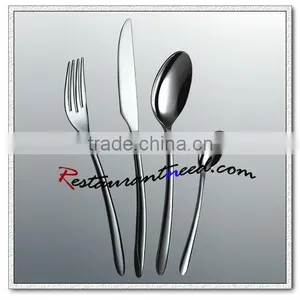 T254 High Quality Hotel Stainless Steel Svelte Flatware Set thumbnail-1