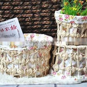 Wholesale Handmade Maize Storage Basket Corner Baskets thumbnail-1