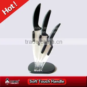 Household Kitchenware Cooking Ceramic Cutter With Black Handle thumbnail-1