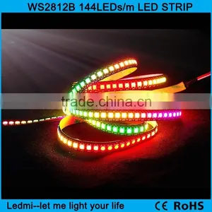 Individually Addressable Led Strip Ws2812b 144led/m 144pixel/m Dc5v Led Strip thumbnail-2