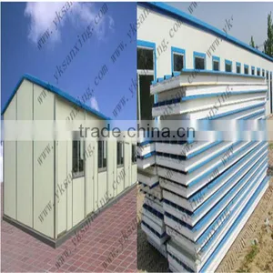 EPS and Rock Wool Sandwich Panel Machine thumbnail-5