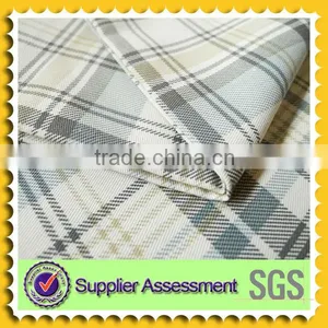 Grid Pattern Poly Cotton Twill Fabric thumbnail-1