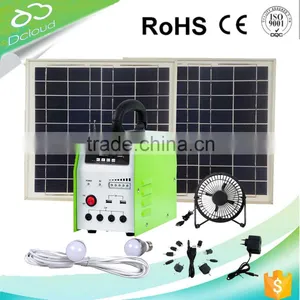 20w Solar Lighting System for Indoor With FM Radio&MP3 Player thumbnail-1