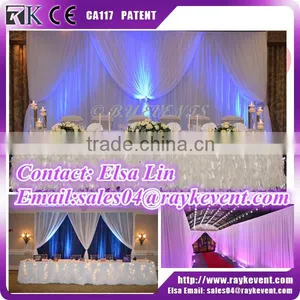 2016 New Products Pipe and Drape Used Pipe and Drape Wholesale Wedding Pipe and Drape From China Factory thumbnail-1