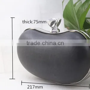 Fashion Style Metal Frame, Silver Metal Purse Frame thumbnail-2