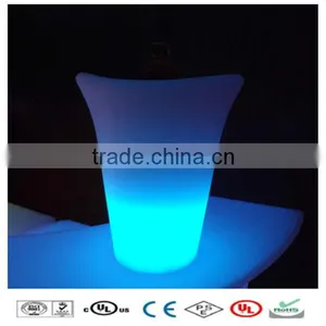 Plastic Wine Bucket Led Ice Cooler thumbnail-1