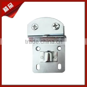 HJ-063 Hot Sale 8cm Semicircle Single Quality Glass Cabinet Hinge /Stainless Steel Singleglass Cabinet Hinge/Quality Glass Hinge thumbnail-1