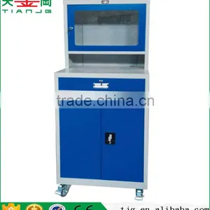 China TJG Good Designs Fireproof Safe Key Lock Cabinet Computer Network Cabinet thumbnail-5