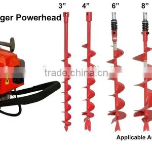 One Man Earth Auger With 63cc Chinese Engine thumbnail-2