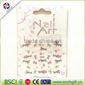 Water Transfer Nail Stickers Manicure Bright Flowers Design Nail Wraps Decoration Nails Decal thumbnail-4