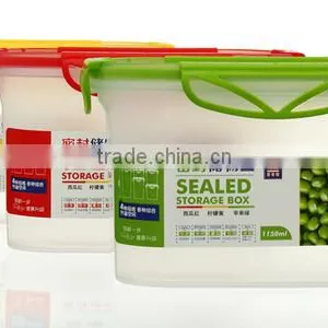 Wholesale Lockable Lid Plastic Storage Boxes 1150ml thumbnail-3