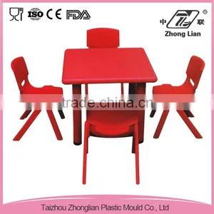 School Plastic Colorful Cheap Eco-friendly Tables and Chair Sets thumbnail-3