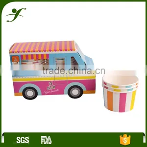 Custom Design From FACTORY Italian Ice Cream Cup thumbnail-1