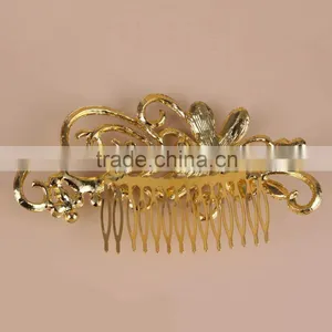 Gold Alloy Fashion Jewelry, Mini Comb Fork!!!!!!!!!!! thumbnail-2