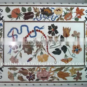 Italian White Marble Tables thumbnail-1