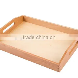 Montessori Teaching Material for Wooden Medium Tray With CE thumbnail-1