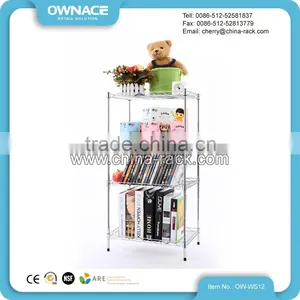 Household Kitchen Chrome Metal Wire Shelving thumbnail-1