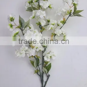 Hot Sale Silk Cherry Blossom Branch for Wedding Table Centrepiece Decorations thumbnail-1