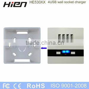 86 Type Mounting Box for HE-522 Series and HE-530 Series USB Wall Socket Using thumbnail-2